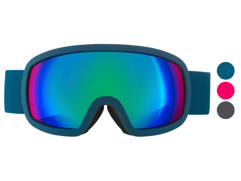CRIVIT Ski- en snowboardbril voor kinderen (Grijs)