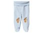 Baby leggings in lichtblauw met schattige eikeldopjes.