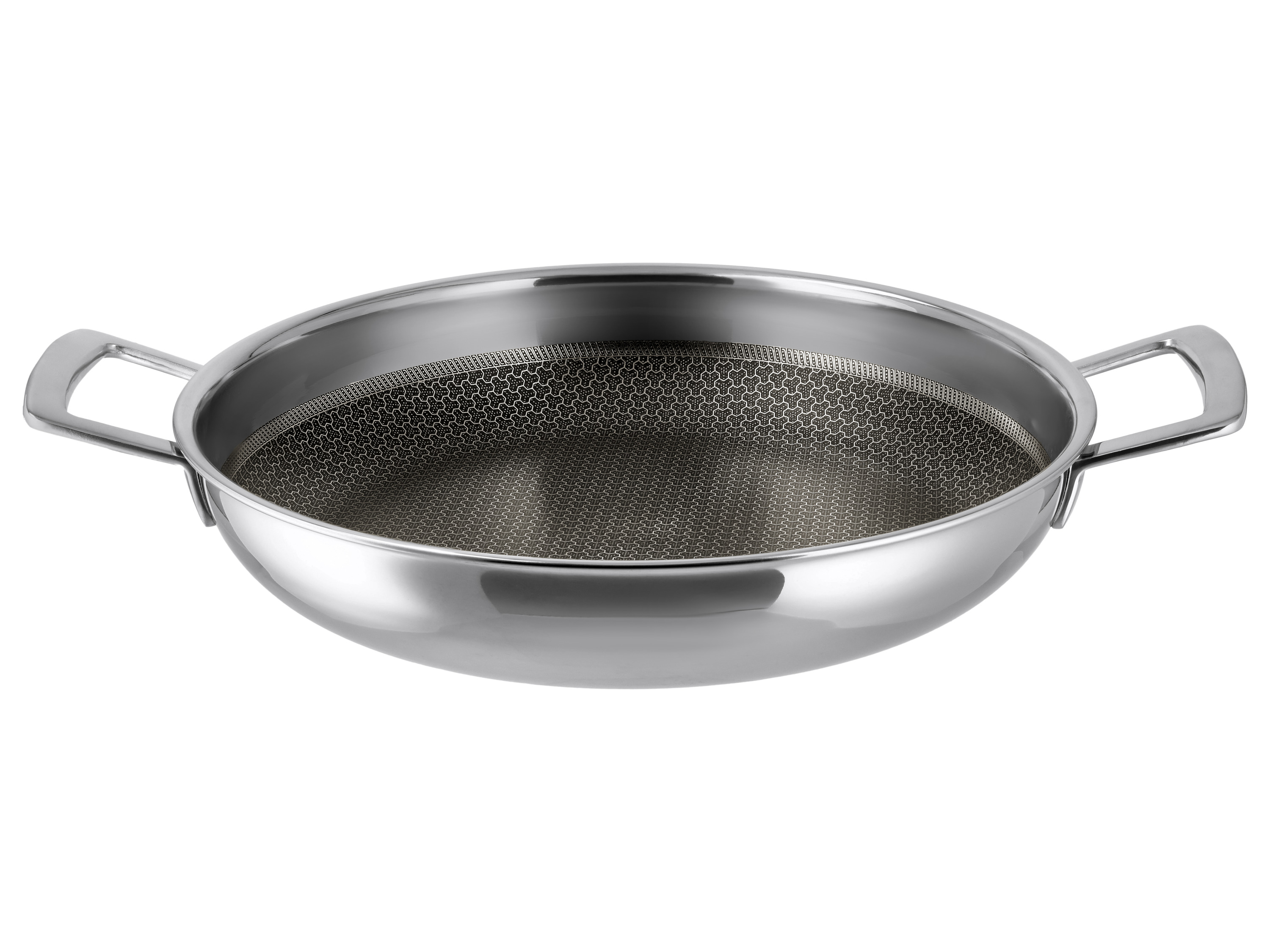 SILVERCREST RVS serveerpan Ø28 cm - 3-laags