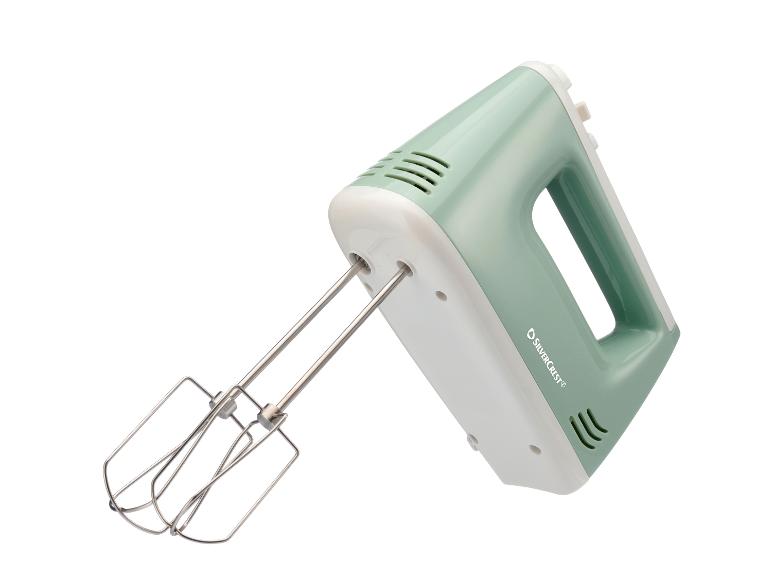 Groene Silvercrest handmixer.
