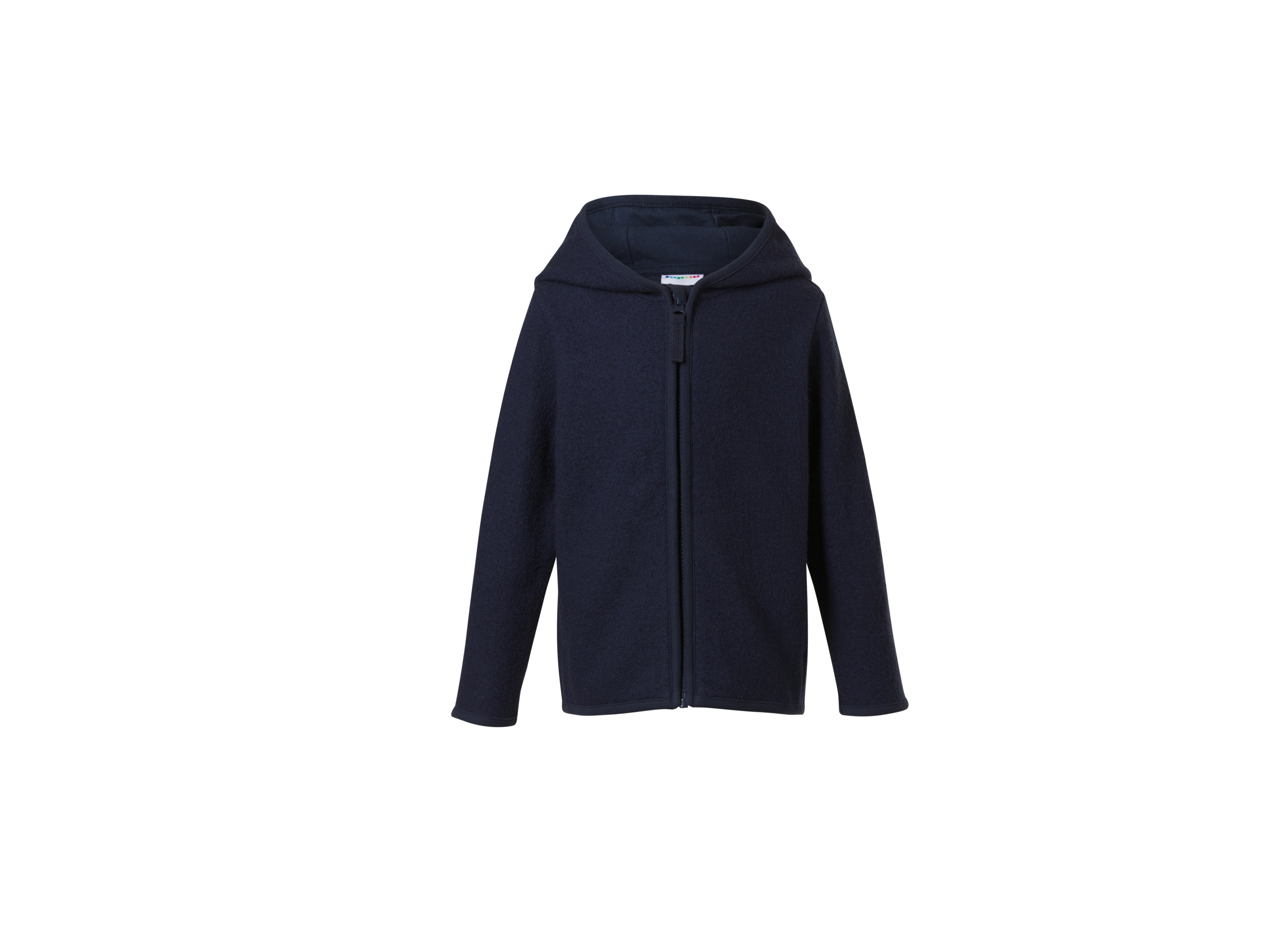LUPILU Kinder jas van merinowol (Marineblauw, 98/104)