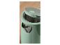 Mintgroene waterkoker met open deksel