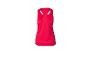 Rood dames sporttopje met racerback.