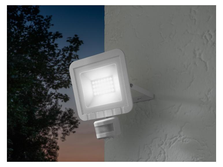 LED buitenlamp met bewegingssensor: veiligheidsverlichting voor thuis.