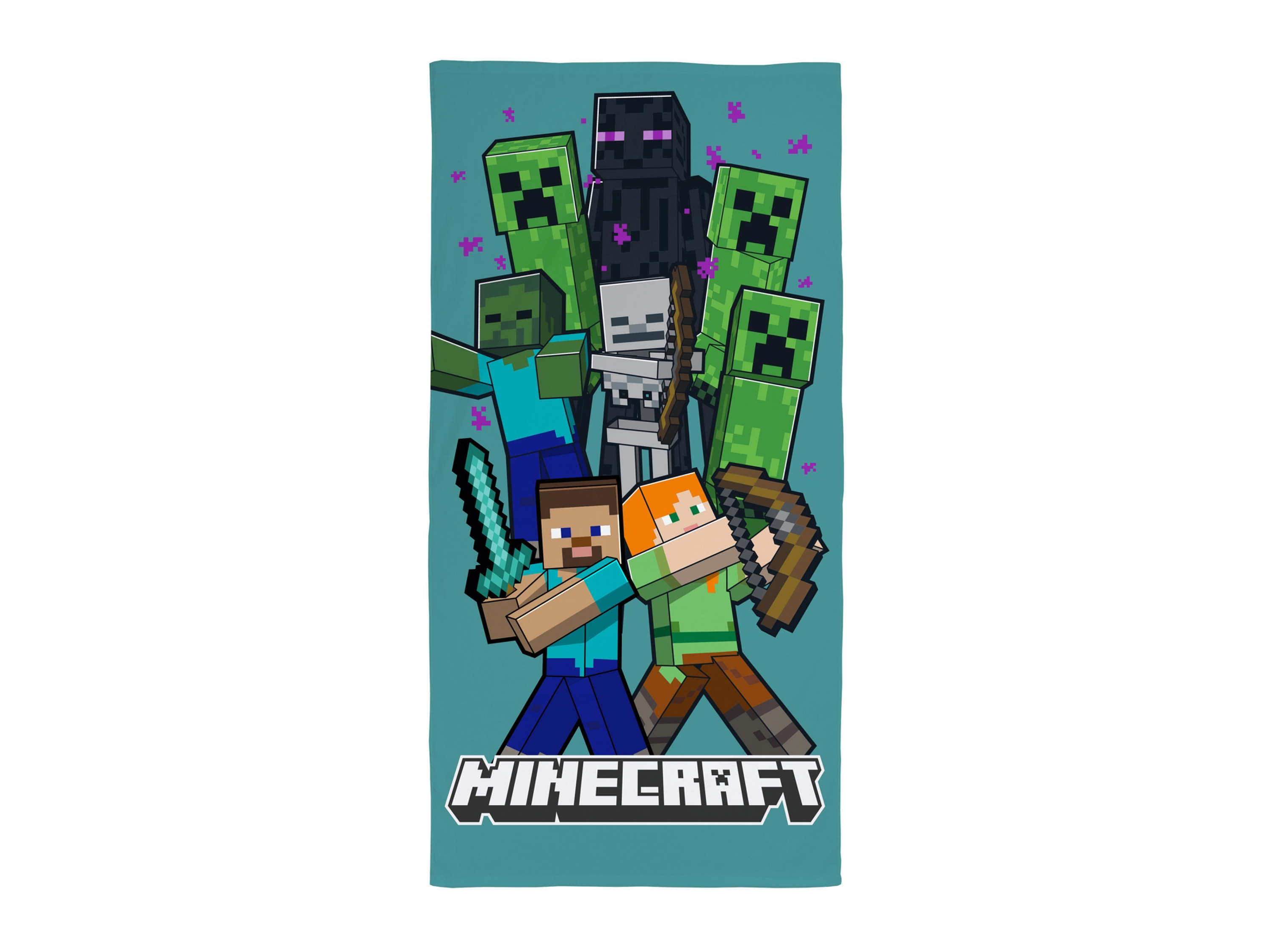 Kinder strandlaken Super Mario of Minecraft (Minecraft)