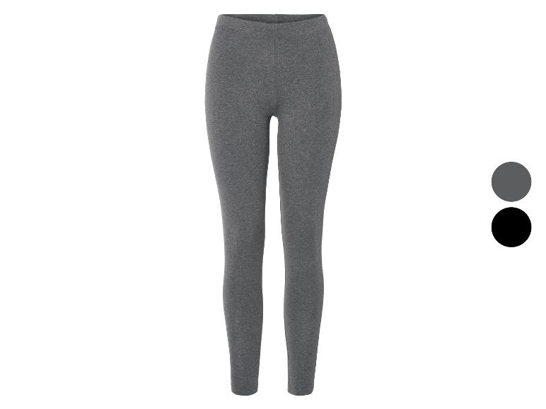 Grijze en zwarte leggings voor dames.