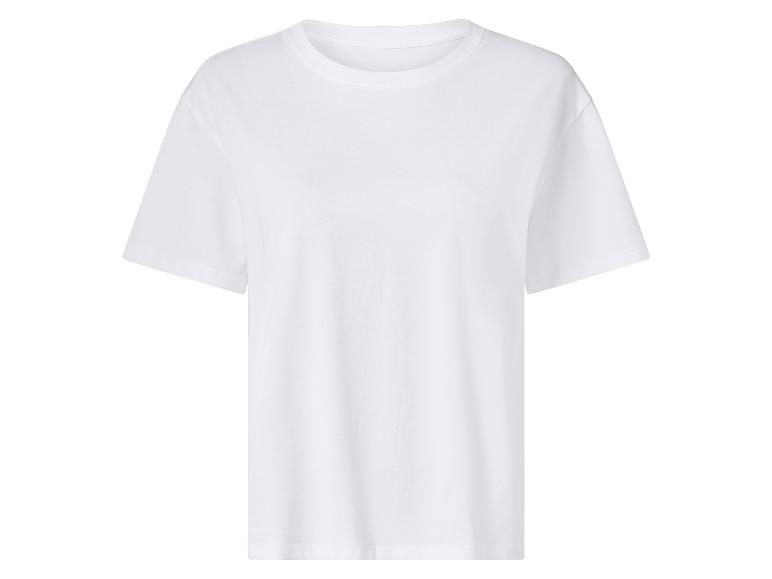 Wit T-shirt met korte mouwen