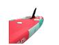 Opblaasbaar Red Paddle Co. SUP-board, roze en turquoise design.