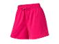 Roze shorts met trekkoord, sportieve stijl.