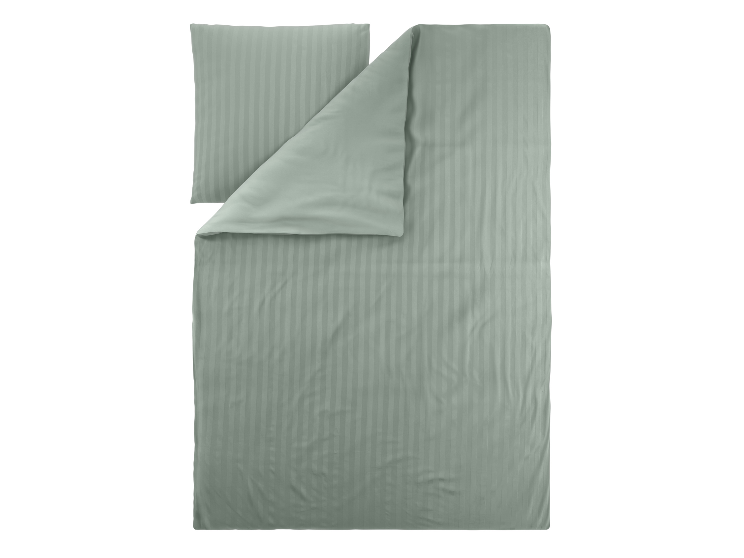 LIVARNO Bamboe dekbedovertrek 140 x 200 cm (groen)