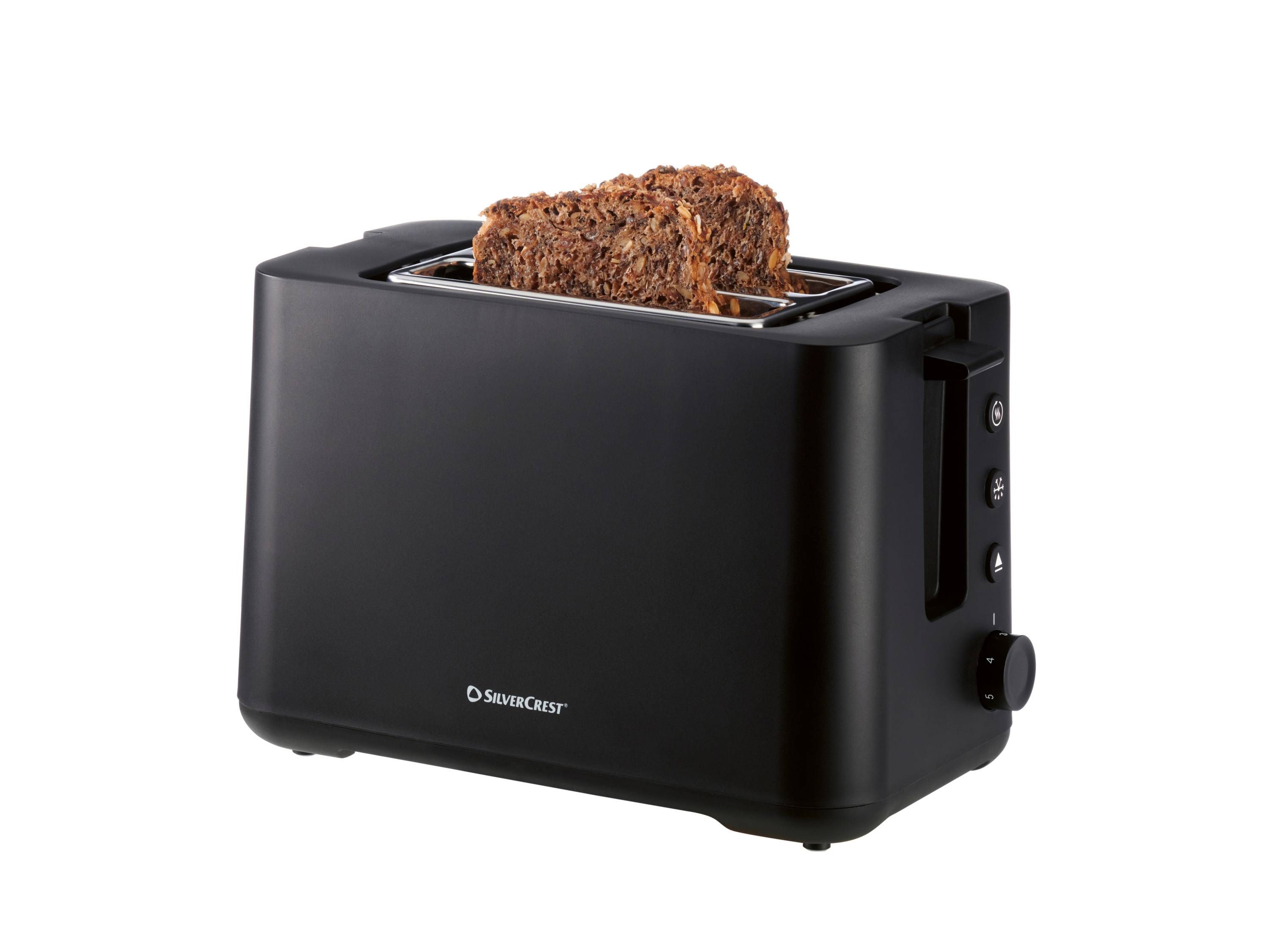 SILVERCREST Dubbelsleuf-toaster STK 870 D2 (Zwart)