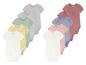 Lupilu baby onesies in verschillende kleuren en prints