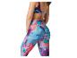 Sportlegging en -bh met bloemenprint, aquarel stijl.