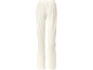 Witte joggingbroek met elastische tailleband.