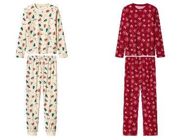 esmara® Velours kinder kerstpyjama