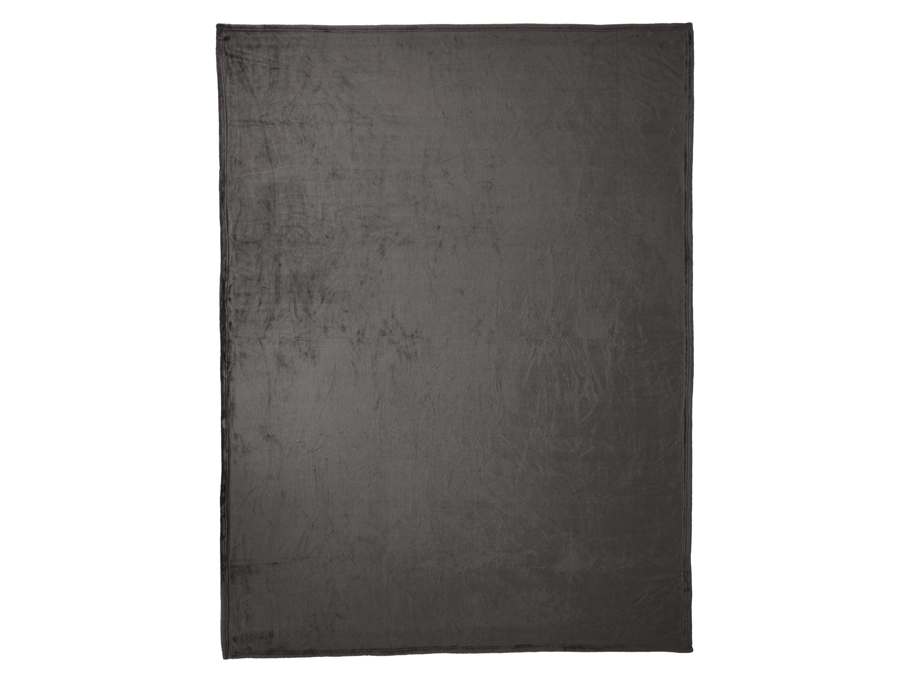 LIVARNO Plaid 150 x 200 cm (Donkergrijs)