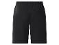 Zwarte heren sportshort met elastische tailleband en achterzak.