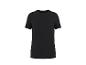 Eenvoudig zwart T-shirt met korte mouwen