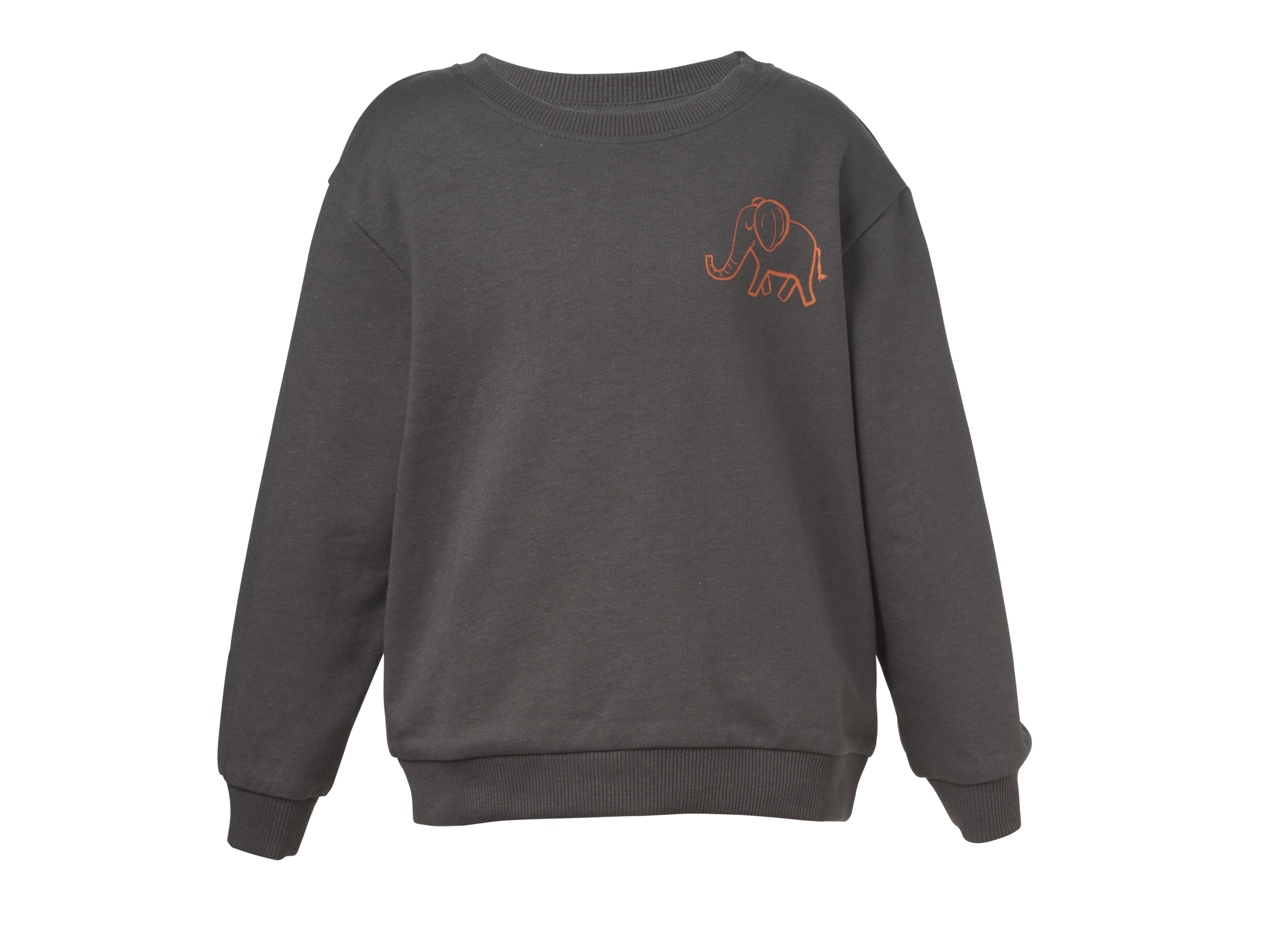 LUPILU Kinder sweater (Antraciet, 122/128)