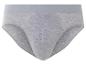 Grijze onderbroeken: grijze slip van melange stof.
