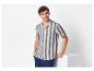 Herenshirt met strepen, casual stijl.