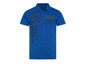 Blauw Camp David poloshirt met 'Sailing Crew' en 'Expedition' print.