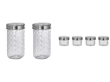 SILVERCREST® Glazen voorraadpotten