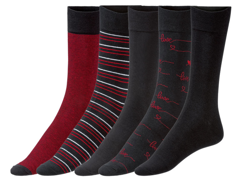 Ga naar volledige schermweergave: LIVERGY® 5 paar heren sokken - afbeelding 9
