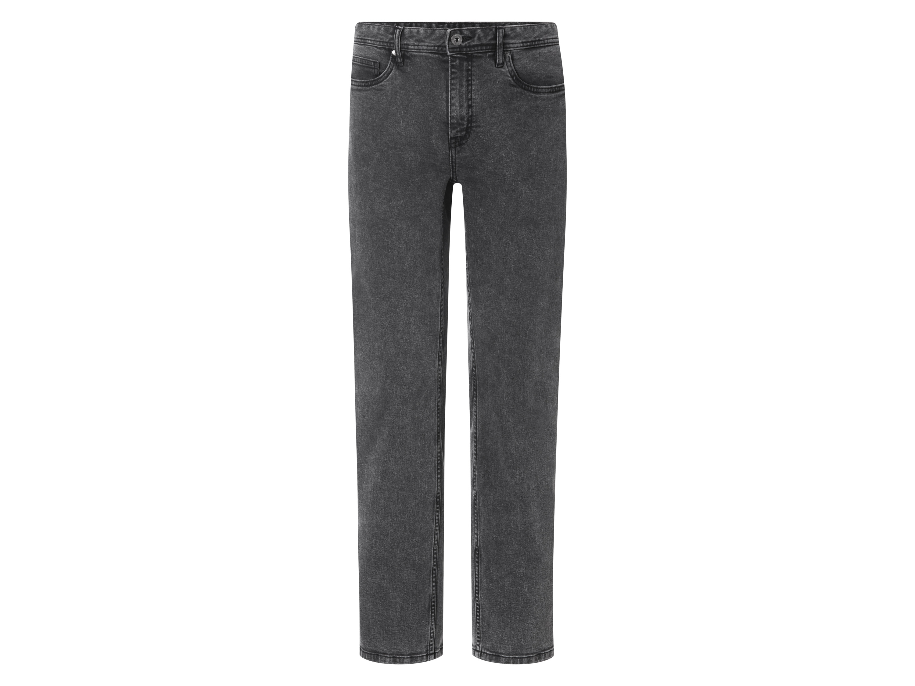esmara Men Heren jeans - Straight fit (Zwart, 48 (32/32))