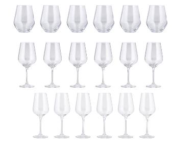 SILVERCREST® Glazenset - voor water of wijn