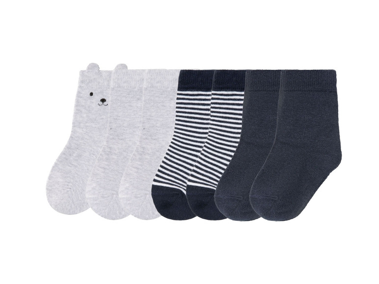 Ga naar volledige schermweergave: lupilu® Peuters jongens sokken, 7 paar, met bio-katoen - afbeelding 10