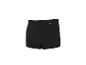 Zwarte herenboxershorts met elastische tailleband en stikseldetails.