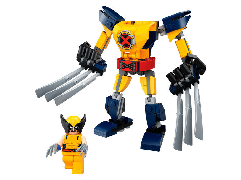 Ga naar volledige schermweergave: LEGO® Marvel Super Heroes Wolverine mechapantser - 76202 - afbeelding 3