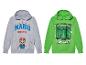Kinder hoodies met Super Mario en Minecraft print.