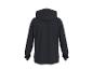 Zwarte hoodie voor heren, achteraanzicht