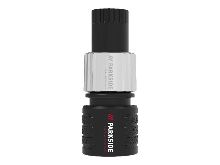 PARKSIDE PERFORMANCE boorkop in zwart en zilver.