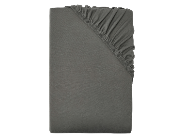 Lidl-shop LIVARNO home Jersey hoeslaken 140-160 x 200 cm (Grijs) aanbieding