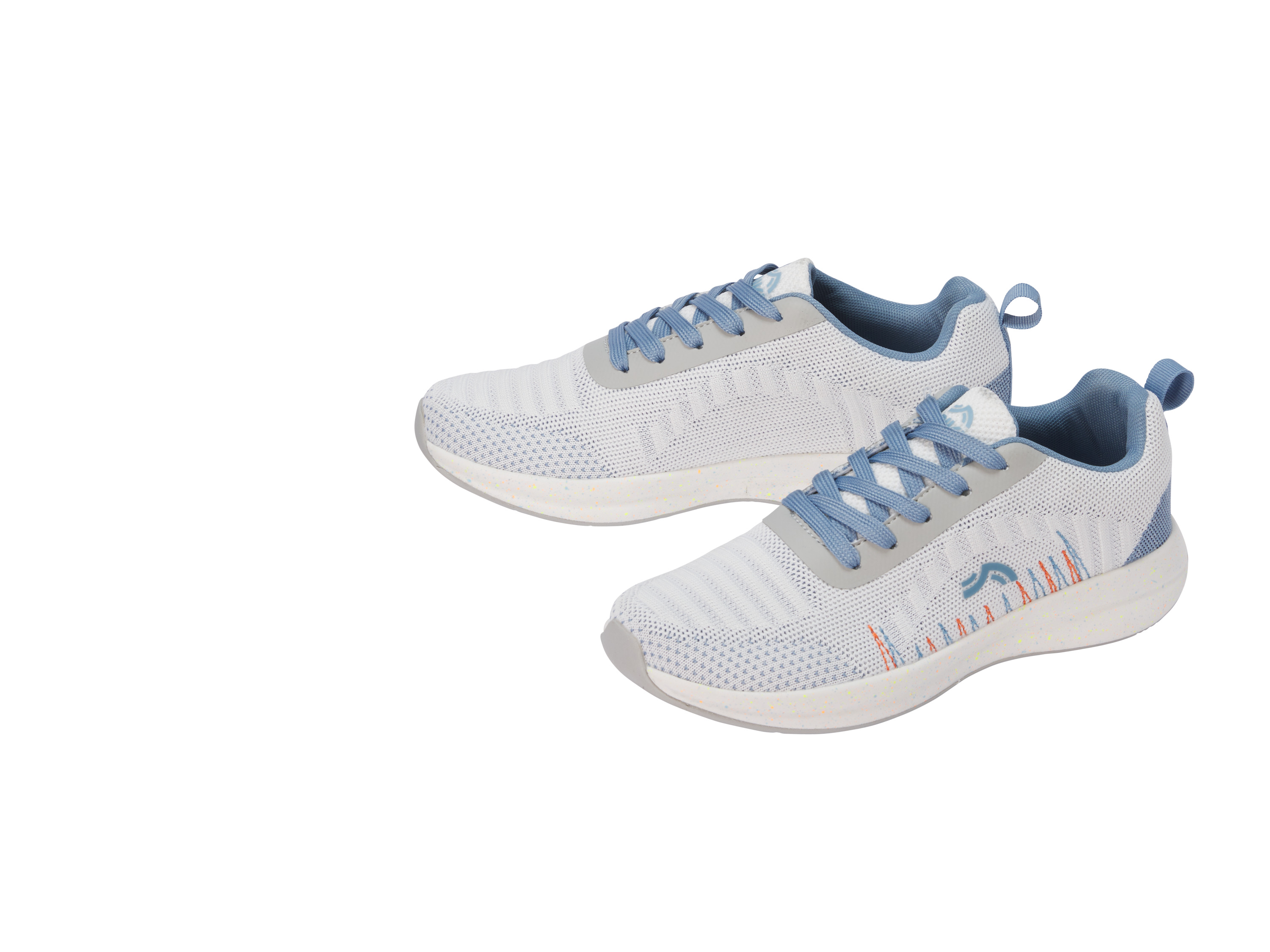 CRIVIT Dames sportschoenen (Wit/blauw, 36)