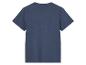 Donkerblauw t-shirt, achterkant.