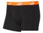 Zwarte Puma boxershorts met oranje band.