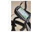 Een Crivit smartphonehouder voor op het stuur van een fiets.
