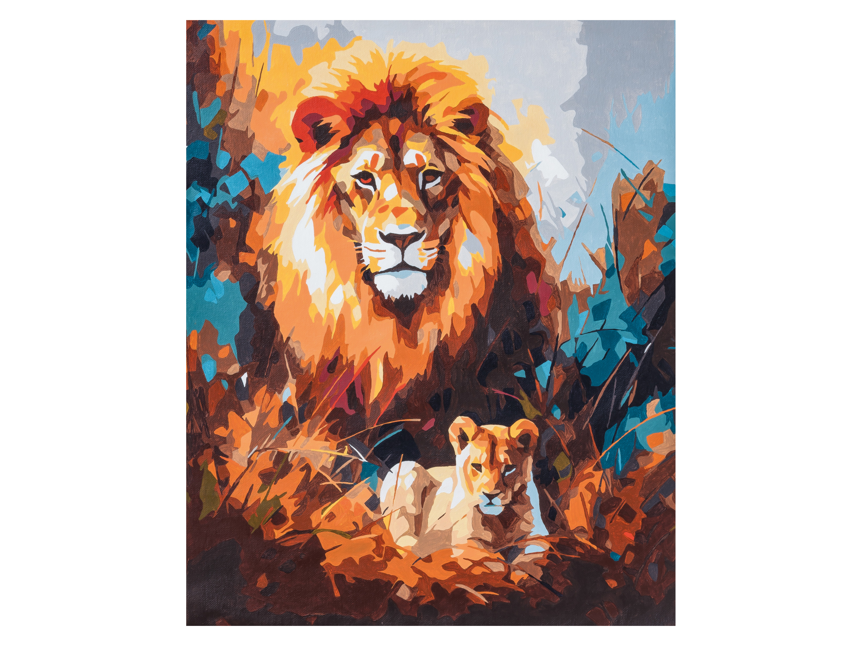 crelando Schilderen op nummer (Leeuw)