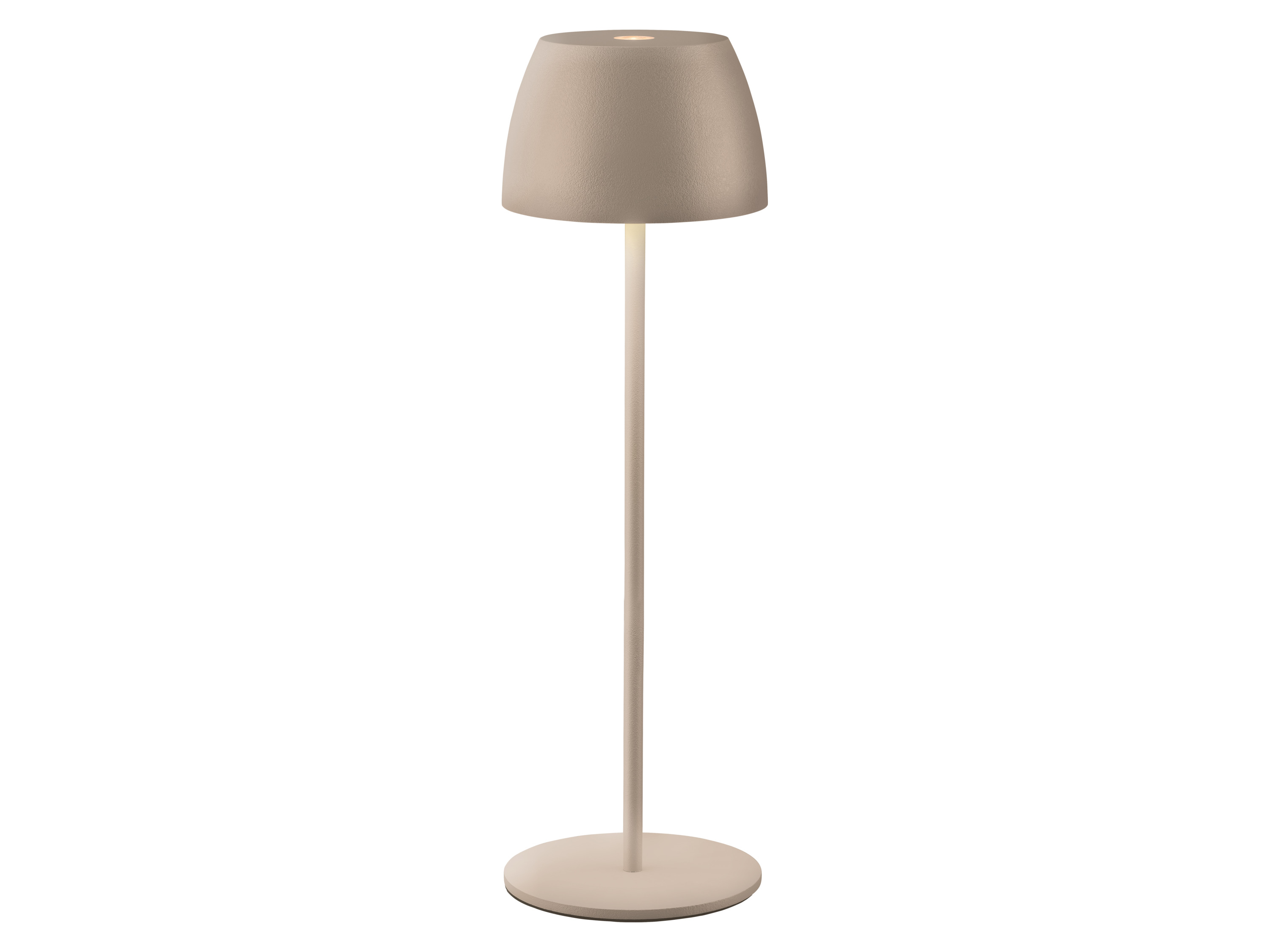 LIVARNO Oplaadbare tafellamp, 42 cm (Beige)