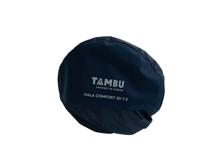 Tambu Nala Comfort 3D 7.5 campingkussen, donkerblauw.