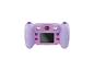 Een paarse en roze kindercamera van Silvercrest.
