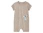 Beige baby romper met koala, schattig design.