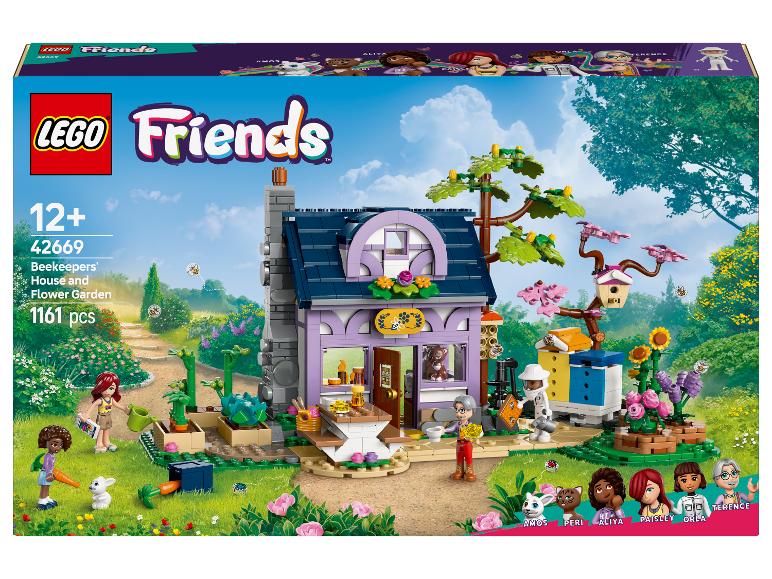 LEGO Friends Bijenhoudershuis en Bloementuin set