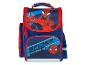 Spider-Man rugzak, blauw en rood, voor kinderen.