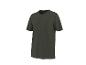 Donkergroen Henley T-shirt met korte mouwen voor heren