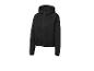 Zwarte hoodie met rits